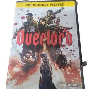 Overlord DVD 2018 JJ Abrams Horror Action Thriller WWll Nazi Lab Soldiers, NPV